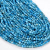 4MM Ocean Blue Natural Apatite Gemstone Grade AAA Micro Faceted Round Loose Beads 15.5 inch Full Strand (80009014-P13)