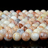 Mexican Morado Brown Purple Opal Gemstone Grade AA Round 6MM 8MM 10MM Loose Beads (D18)