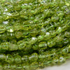 Natural Peridot Gemstone Grade AAA Pebble Nugget Granule 5-7MM 6-8MM Loose Beads (D114)