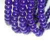 10mm Purple Jade Gemstone Round Loose Beads 15.5 inch Full Strand (90187396-722B)