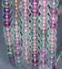 8mm Rainbow Fluorite Gemstone Grade A Round Loose Beads 15.5 inch Full Strand (90187744-688)