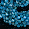 Natural Apatite Gemstone Grade AA Round 4MM 5MM 6MM 8MM 9MM 10MM Loose Beads (D26)