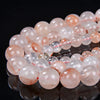 Natural Red Hematoid Quartz Gemstone Grade AAA Round 8MM 10MM 12MM Loose Beads (D9)