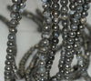 6mm White Pyrite Gemstone Grade AB Round Loose Beads 15.5 inch Full Strand (90187361-718)