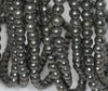 8mm Black Pyrite Gemstone Grade AB Round Loose Beads 15.5 inch Full Strand (90187362-718)