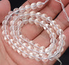 7mm Clear Quartz Rock Crystal Gemstone Grade AAA Round Loose Beads 15.5 inch Full Strand (90187688-692)