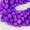 Purple Sugilite Quartz Gemstone Grade AAA Round 6MM 8MM 10MM Loose Beads (D43)