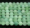 Green Burma Jade Gemstone Round 8mm Loose Beads (A260)