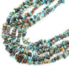 6-8MM Natural Turquoise Gemstone Pebble Nugget Chip Loose Beads (D186)