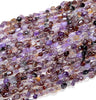 6-8MM Natural Auralite 23 Gemstone Pebble Nugget Loose Beads (D184)