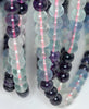 8mm Rainbow Fluorite Gemstone Grade AB Round Loose Beads 15.5 inch Full Strand (90187743-688)