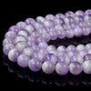 Chevron Amethyst Gemstone Grade AAA Round 6MM 8MM Loose Beads (D85)