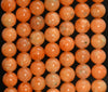 Orange Calcite Gemstone Grade AA Round 6mm 8mm 10mm 12mm Loose Beads (A273)