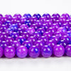 Purple Sugilite Quartz Gemstone Grade AAA Round 6MM 8MM 10MM Loose Beads (D43)