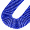 4X2MM Lapis Blue Jade Gemstone Heishi Discs beads Loose Beads (P15)