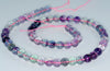 7mm Rainbow Fluorite Gemstone Grade AAA Round Loose Beads 15.5 inch Full Strand (90187764-686)