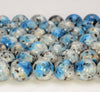 6mm K2 Blue Granite Gemstone Grade AAA Round Loose Beads 14.5 Inch Full Strand (80007325-A254)