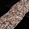 5MM Pink Opal Gemstone Grade AA Micro Faceted Square Cube Loose Beads (P24)