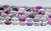 12X8mm Rainbow Fluorite Gemstone Grade AAA Oval Loose Beads 15.5 inch Full Strand (90187697-691)