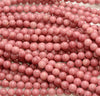 Pink Red Rhodonite Gemstone Grade Aaa Round 6mm 8mm 8mm 10mm Loose Beads (A259)