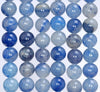 6mm Blue Aventurine Gemstone Blue Round Loose Beads 15 inch Full Strand (80005842-M27)