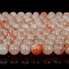 Natural Sunstone Lepidocrocite Quartz Gemstone Grade AA Round 6MM 8MM 10MM Loose Beads (D4)