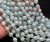 8mm Blue Genuine Celestite Gemstone Grade AAA Round Loose Beads (A265)