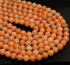 Orange Calcite Gemstone Grade AA Round 6mm 8mm 10mm 12mm Loose Beads (A273)