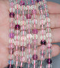 6mm Rainbow Fluorite Gemstone Grade AA Round Loose Beads 15.5 inch Full Strand (90187777-685)