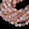 Cherry Sakura Agate Gemstone Grade AAA Round 6MM 8MM 10MM Loose Beads (D14)