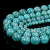 Russian Amazonite Gemstone Grade AAA Round 4MM 6MM 8MM 10MM Loose Beads (D27)