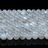 Natural Flash White Moonstone Gemstone Grade AAA Round 5MM 6MM 7MM 8MM 9MM 10MM 11MM 12MM Loose Beads (D137)