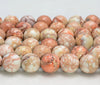 White Genuine Imperial Jasper Gemstone Round 6mm 8mm 10mm Loose Beads (A263)