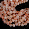 Natural Sunstone Lepidocrocite Quartz Gemstone Grade AA Round 6MM 8MM 10MM Loose Beads (D4)