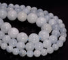 Celestite Gemstone Grade AAA 6mm 8mm 10mm Loose Beads 15.5 inch Full Strand (A272)