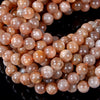 Sunstone Gemstone Grade AAA Round 4MM 6MM 8MM 10MM Loose Beads (D20)