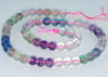 8mm Rainbow Fluorite Gemstone Grade AB Round Loose Beads 15.5 inch Full Strand (90187742-688)