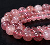 Red Natural Strawberry Lepidocrocite Quartz Gemstone Grade AAA Round 6MM 8MM 10MM Loose Beads (D174)