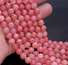 Rhodochrosite Jasper Gemstone Round 10mm Loose Beads (455)