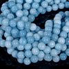 Larimar Quartz Gemstone Grade AAA Round 6MM 8MM 10MM Loose Beads (D27)