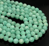 Peruvian Amazonite Gemstone Grade AAA Round 6mm 8mm 10mm Loose Beads 15 inch Full Strand (A270)