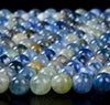 Genuine Natural Kyanite Gemstone Grade AA Round 6MM 7MM Loose Beads (D156)