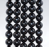 6mm Noir Black Onyx Gemstone Black Round Loose Beads 15.5 inch Full Strand (90164879-6)