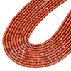 4X2MM Red Jasper Gemstone Heishi Discs beads Loose Beads (P17)