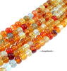 6mm Carnelian Red Agate Gemstone Citrus Red Smooth Round 6mm Loose Beads 15.5 inch Full Strand (90163902-100)