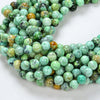 Genuine Variscite Gemstone Grade AAA Round 6mm 8mm 10mm 12mm Loose Beads (A278)