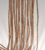 1X1MM Bronze Hematite Gemstone Round Tube Loose Beads 16 inch Full Strand (80000003-A36)