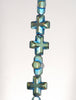 6MM Green Hematite Gemstone Cross Loose Beads 16 inch Full Strand (80000067-A37)