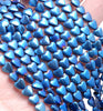 6MM Blue Hematite Gemstone Love Heart Loose Beads 15.5 inch Full Strand (80000096-A38)