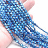 8MM Blue Hematite Gemstone Love Heart Loose Beads 16 inch Full Strand (80000103-A39)